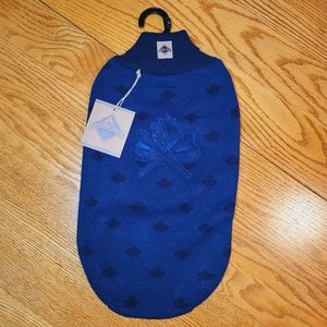 🐾NEW Beaver Canoe Knit Dog Sweater LG